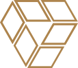 gold triangle with transparent background