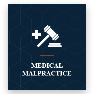 blue medical mal practice icon