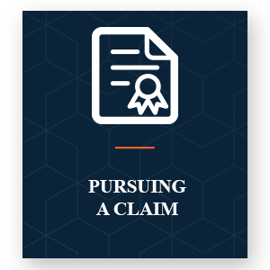 pursuing a claim image
