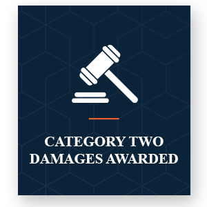 category two damages awarded