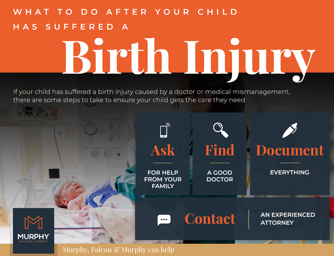 What to do after your child has suffered a birth injury_infographic