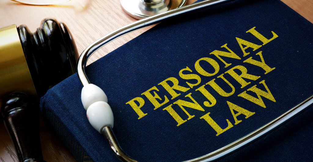 a personal injury law book