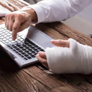 broken arm