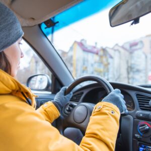 driving on icy roads