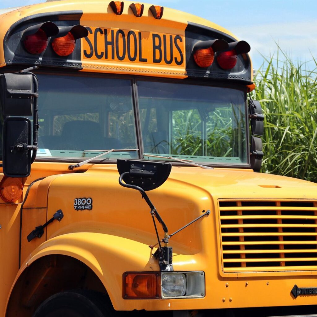 photo of school bus
