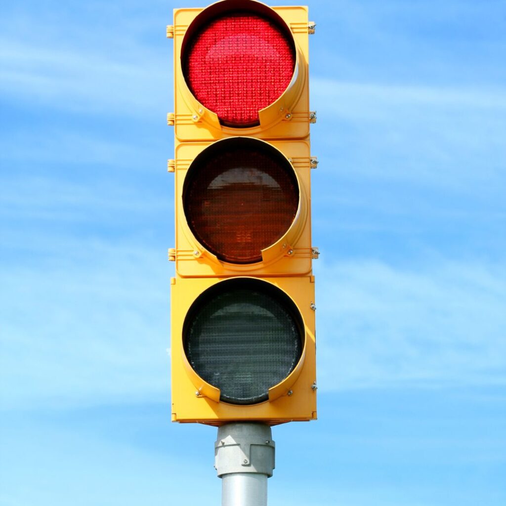 photo of traffic light