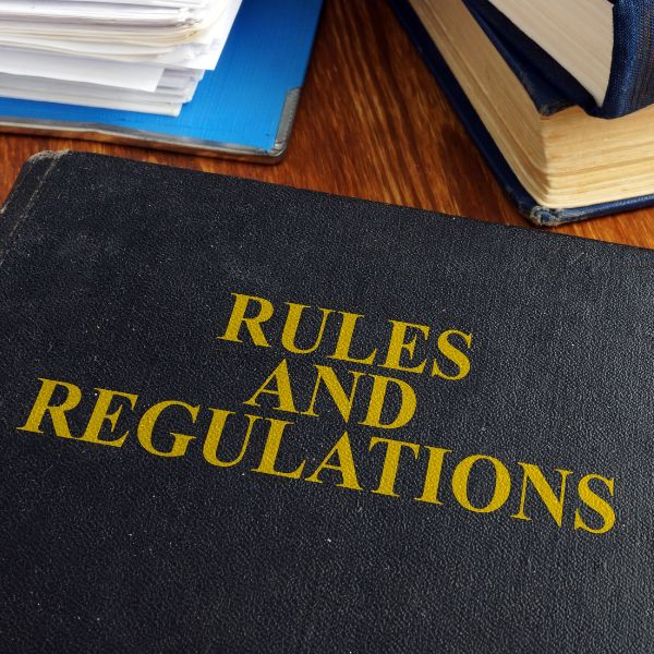photo of rules and regulations