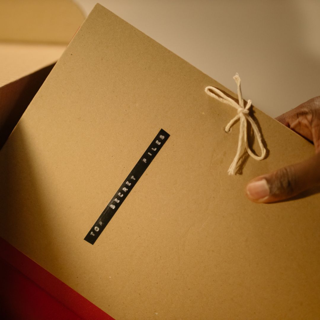 evidence in envelope