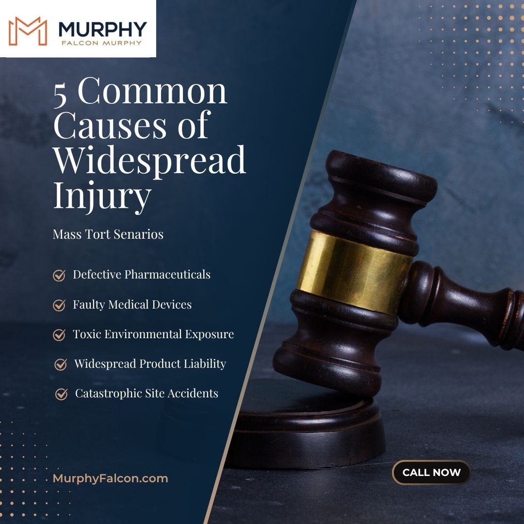 5 Common Causes of Widespread Injury infographic