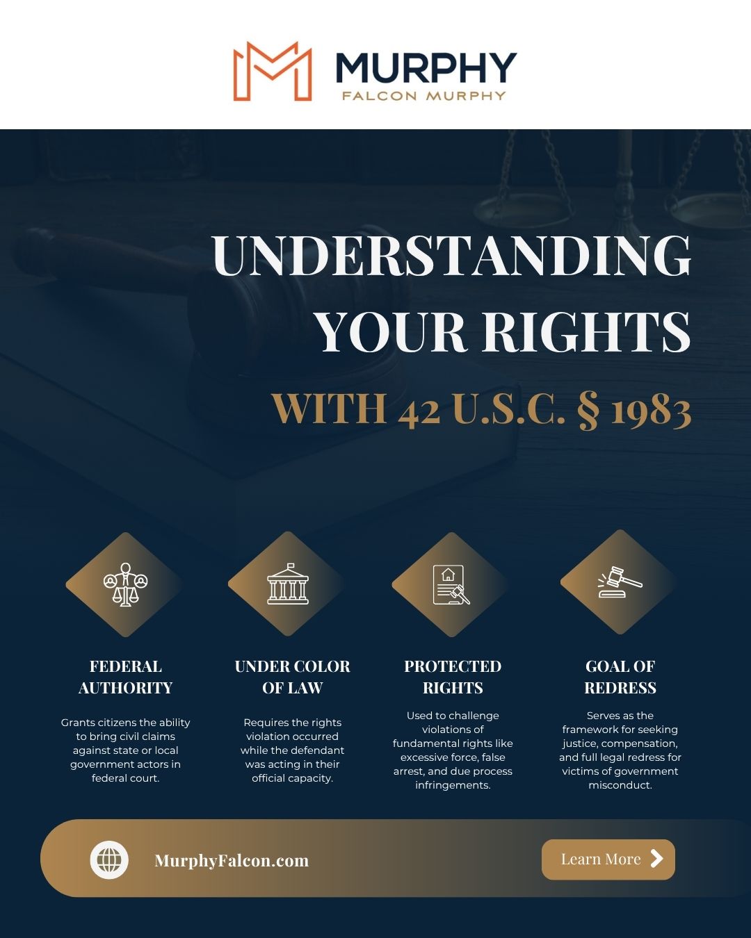Understanding Your Rights with 42 U.S.C. § 1983 infographic