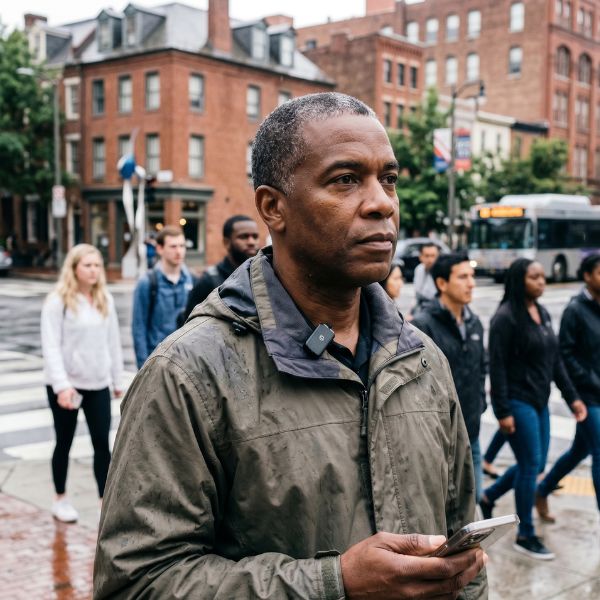 man holding phone