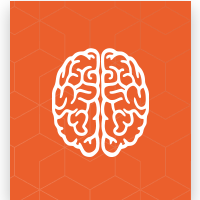 orange brain icon